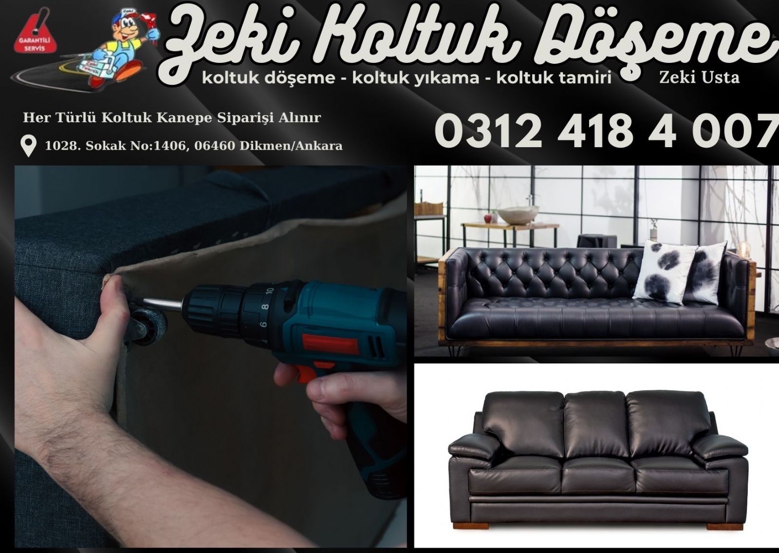 Dikmen Koltuk Döşeme
